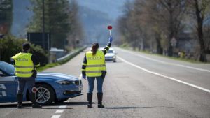 Posto di blocco Polizia